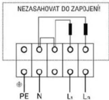 Fenix Ecosun S+ - Připojení panelu (viz. obr. 1) - 3