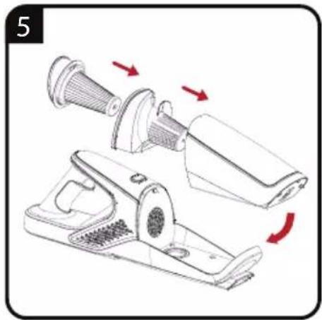 GRUNDIG VCH 9130 E - In 1 Cordless Stick Vacuum Cleaner - 27