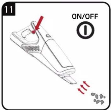 11 ON/OFF ①