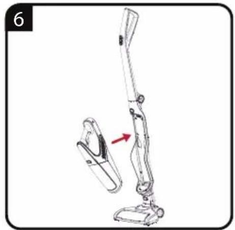 GRUNDIG VCH 9130 E - In 1 Cordless Stick Vacuum Cleaner - 28