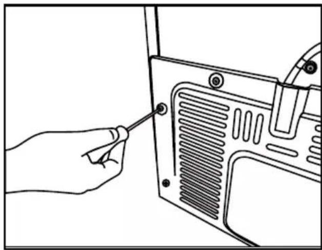 GRUNDIG GQN1232X - Připojení plastových klínů - 2