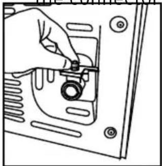 GRUNDIG GQN1232X - To connect the water hose to the product, follow the instructions below. - 1