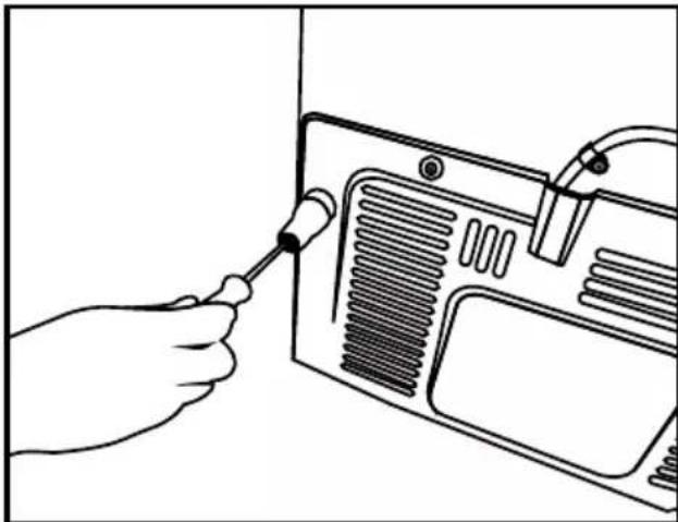 GRUNDIG GQN1232X - Attaching the plastic wedges - 2
