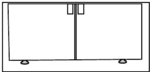 GRUNDIG GQN1112X - Fixarea penelor de fixare din plastic - 3
