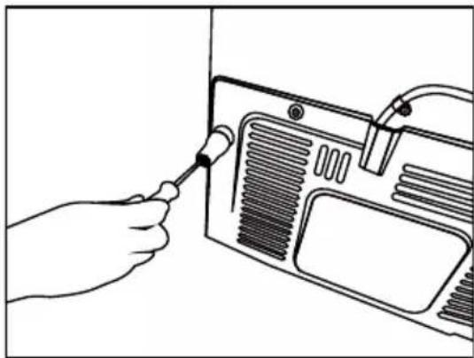 GRUNDIG GQN1112X - Pripojenie plastových klinov - 2
