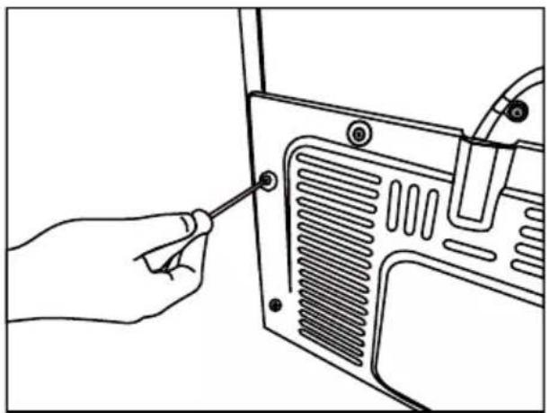 GRUNDIG GQN1112X - Montering af plastkiler - 1