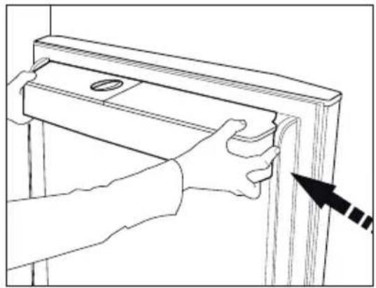 GRUNDIG GQN1112X - Plnenie nádrže dávkovača vody - 3