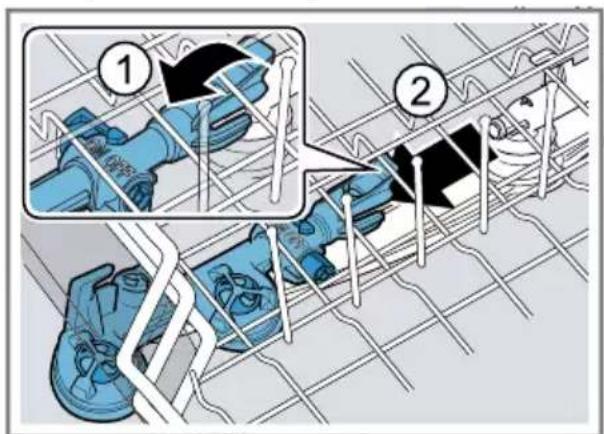 BOSCH SMS6ZCI03E - Čištění příslušenství Extra Clean Zone - 1