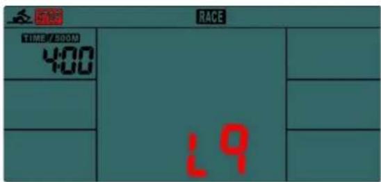 RACE TIME/500N 4:00 L9