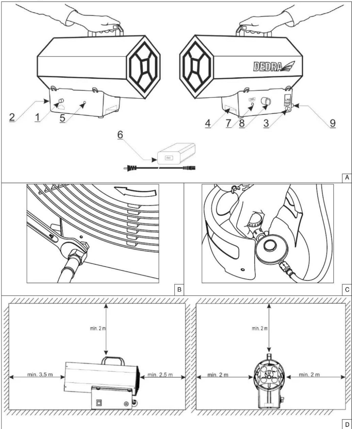 DEDRA DED7185H - 2