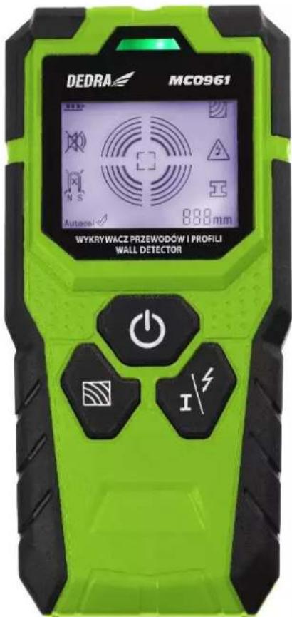 DEDRA MC0961 888mm WYKRYWACZ PRZEWODÓW I PROFILI WALL DETECTOR
