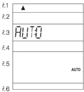 r̃.1 ▲ r̃.2 r̃.3 AUTO r̃.4 r̃.5 AUTO r̃.6