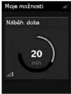 Moje možnosti Náběh. doba 20 min