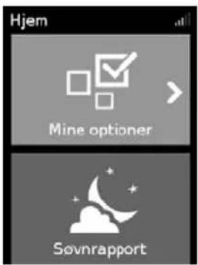 Hjem Mine optioner Søvnrapport