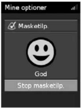 Mine optioner Masketilp. God Stop masketilp.