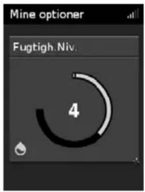 Mine optioner Fugtigh.Niv. 4