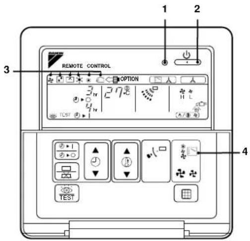 1 2 3 REMOTE CONTROL OPTION 3 hr 27.0 TCSF 1 H L (6/8) 4 TEST