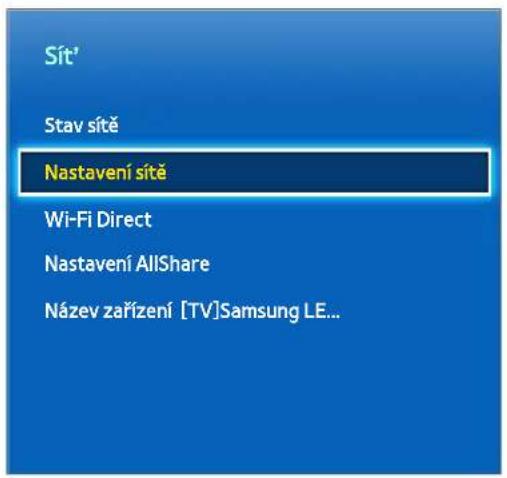 SAMSUNG UE55F6800SD - Nastavení bezdrátové sítě - 1