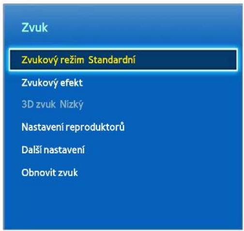 SAMSUNG UE55F6800SD - Základní nastavení zvuku - 1