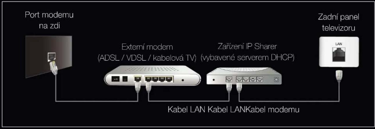 SAMSUNG UE40D6000TP - Připojení k pevné síti - 2