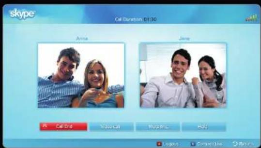 SAMSUNG UE40D6000TP - Skype Pro řadu LED 6500 a vyšší - 1