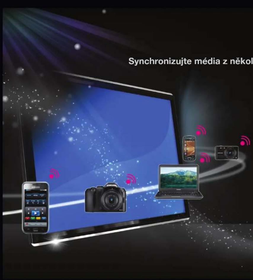 SAMSUNG UE40D6000TP - Synchronizujte média z několika zařízení za pomoci funkce AllShare - 1