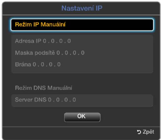SAMSUNG PS43E495B1K - Postup pro manuální nastavení - 1