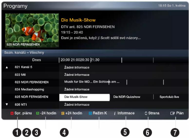 SAMSUNG PS43E495B1K - Programy - 1