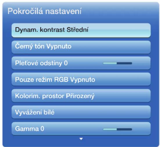 SAMSUNG PS43E495B1K - Pokročilá nastavení - 3