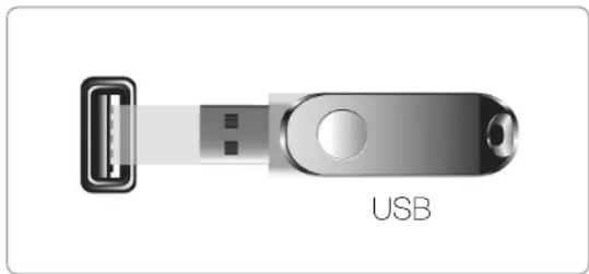 SAMSUNG PS43D495A1W - Připojení zařízení USB - 1