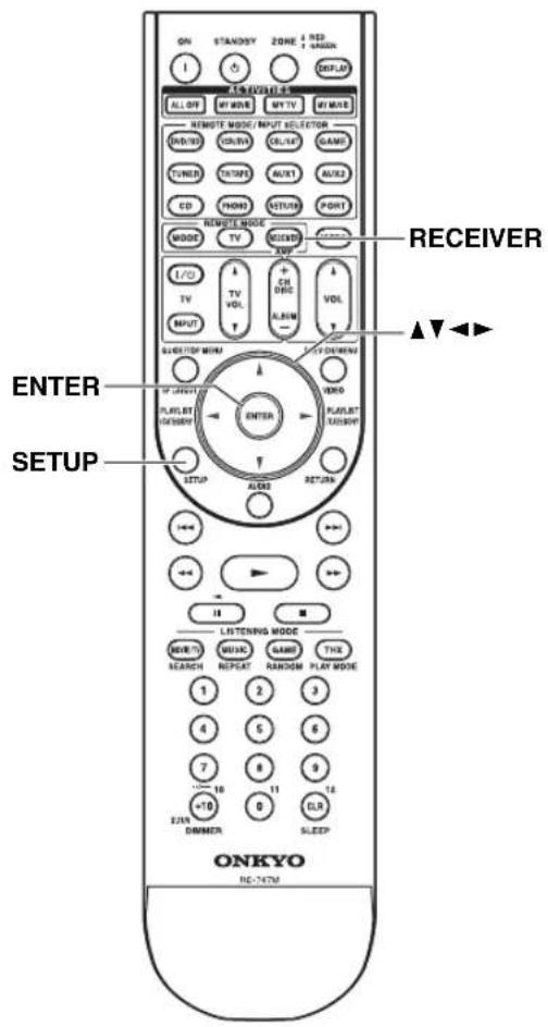ON STANDSY ZONE RED + VISION DISPLAY ALL OFF MY WORK MY TV MY MODE REMOTE MODE / INPUT SELECTOR DAVIDA COLINA COLINI GAME TUNED TRANSN AUX1 AUX2 CD PHONS SETUP PORT REMOTE MODE MODE TV MODE I/O TV TV VOL + CH DRC INPUT ALBUM START/DO NOT ENTER OUTPUT/DO NOT PLAYLET ORDER ENTER PLAYLET OUTPUT CUSTOM SETUP ADDRESS RETURN + - + - + - + - + - + - + - + - LISTENING MODE MORE MUSIC GAMES THIS SEARCH REPEAT RANDOM PLAY MODE 1 2 3 4 5 6 7 8 9 10 11 12 +10 0 13 DIMMER SLEEP ONKYO RE-TOMO