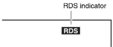 RDS indicator RDS