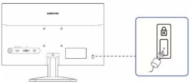 SAMSUNG SyncMaster S22A336NHU - Zámek proti krádeži - 1