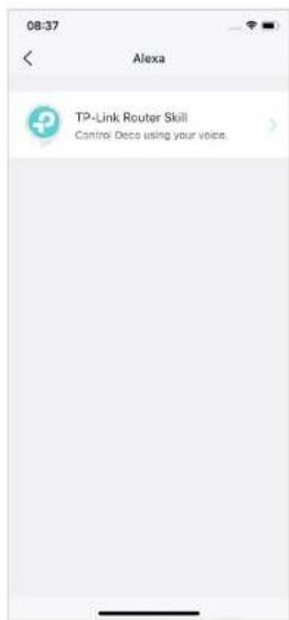 08:37 Alexa TP-Link Router Skill Control Deco using your voice.