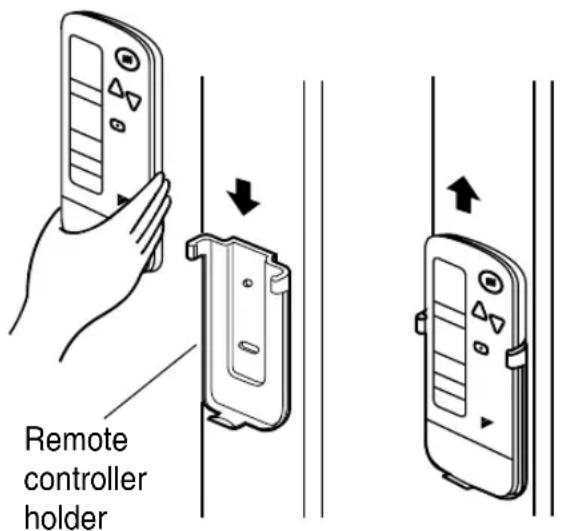 Remote controller holder