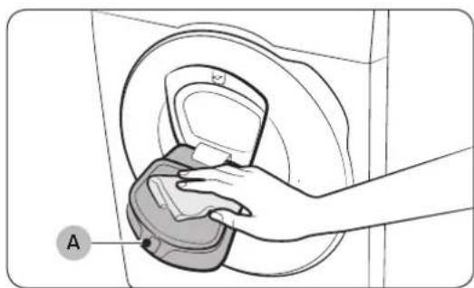SAMSUNG WW70T554DAE - Dvířka funkce AddWash (pouze příslušné modely) - 1