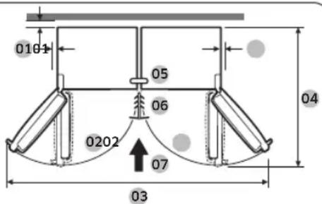 SAMSUNG RB34C672DBN - POZNÁMKA - 1