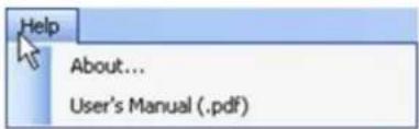 Help About... User's Manual (.pdf)