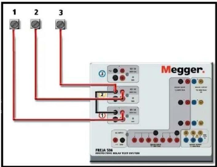 1 2 3 Meggger FREJA 536 PROTECOLVE RELAY TEXT SYSTEM