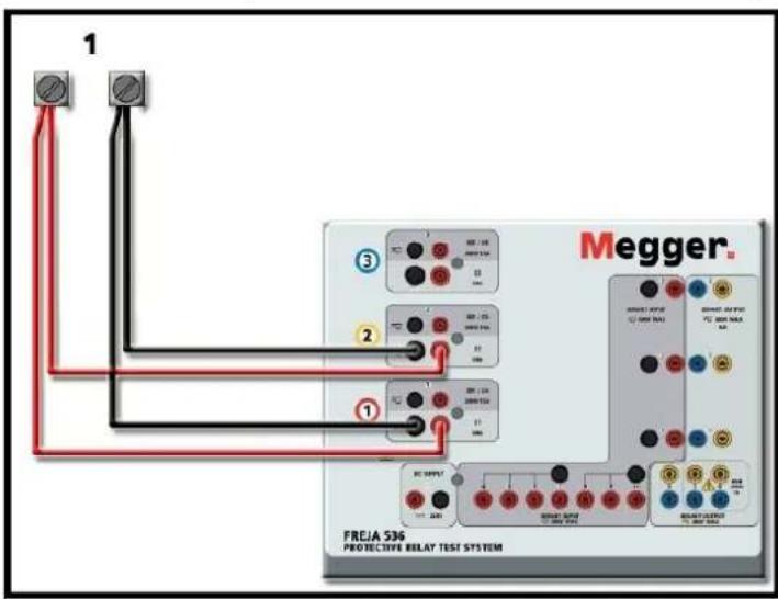 1 Megger 3 2 1 FREJA 536 PROTECTIVE RELAY TEST SYSTEM