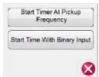Megger FREJA 546 - ② Over Frequency Relay Test Settings - 2