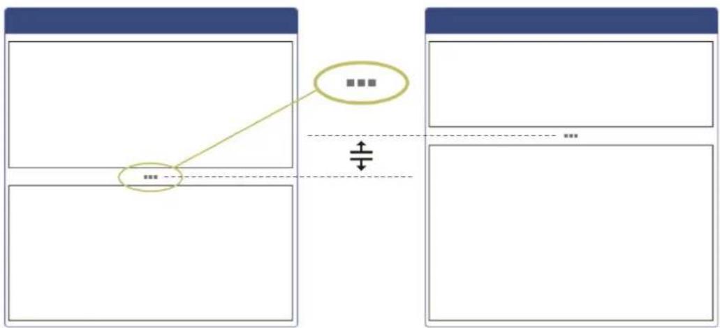 graph TD A["Rectangular Block"] --> B["Arrow pointing to '圆圈圈'"] B --> C["Crossing Arrow"] C --> D["Rectangular Panel"] style A fill:#f9f,stroke:#333 style D fill:#bbf,stroke:#333