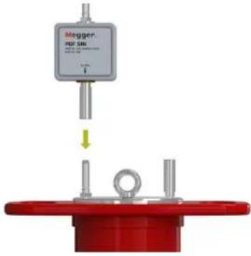 Megger PDS 62-SIN - Electrical Connection in Combination with a Stand-Alone Test Voltage Source - 4