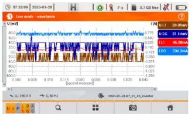 Sonel PQM-707 - Menu bar functions - 4