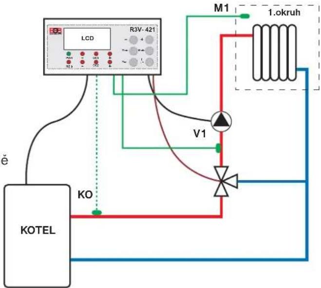 Elektrobock R3V-421 - REGULACE Č.01 PODLE TEPLOTY V MÍSTNOSTI S TEPLOTNÍM ČIDLEM - 3