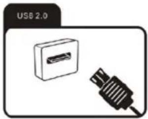CHiQ U50G7H - Connecting USB device - 1