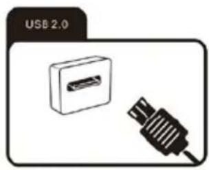 CHiQ U55G7PG - Connecting USB device - 1