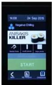 16:08 24 Sep 205 Negative Chilling ANISAKIS KILLER Start START