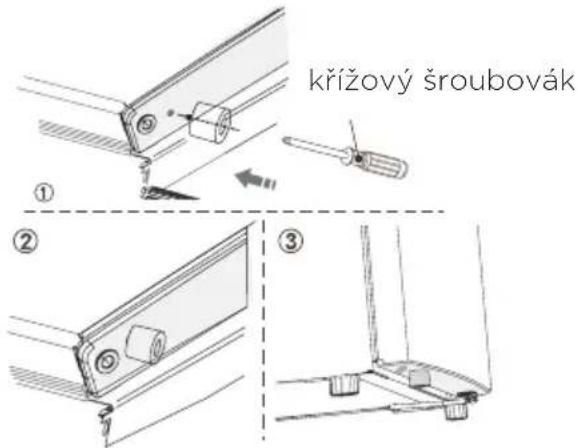 GORENJE F49DPW - Instalace gumové podložky - 3