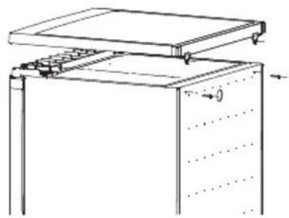 GORENJE F49DPW - ZMĚNA SMĚRU OTVÍRÁNÍ DVÍŘEK - 4